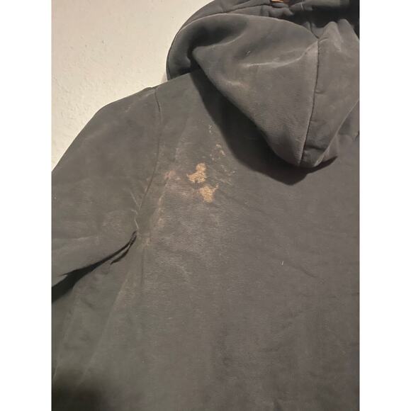 Naketano Womens Hoodie Large Sky Black Pullover Pockets Rope Style Casual READ - Picture 3 of 7